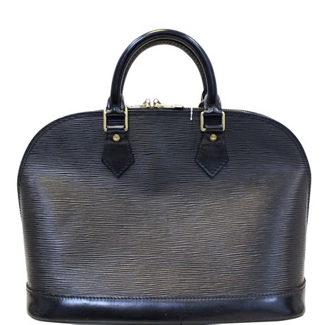 lv black alma bag